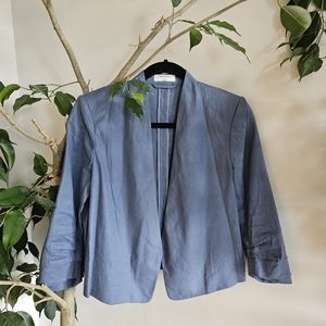 NWOT Babaton Power Short Linen Blazer